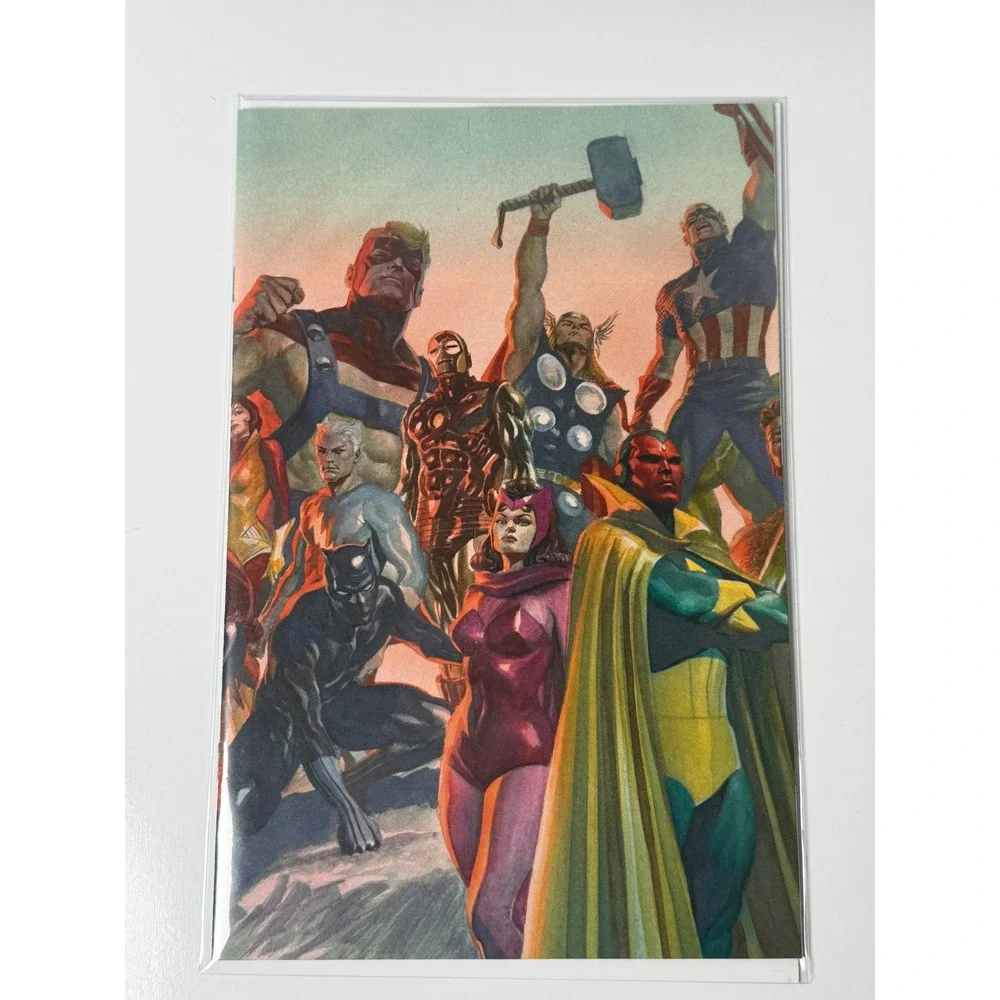 Marvel Avengers Alex Ross Timeless Variant Comic Book Modern Age Superhero Art
